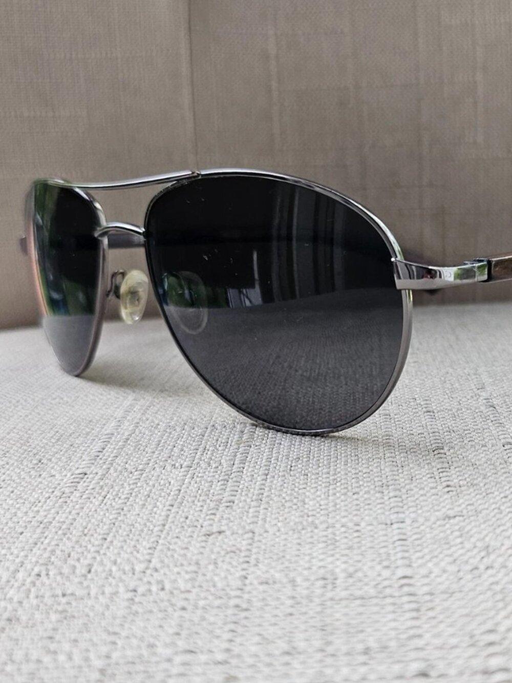 See Sunglasses Polarized Gunmetal Tone Eyewear Shades